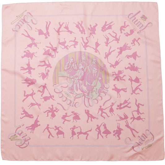Hermes Boogie Woogie Carre 90 Scarf Total Silk Shawl