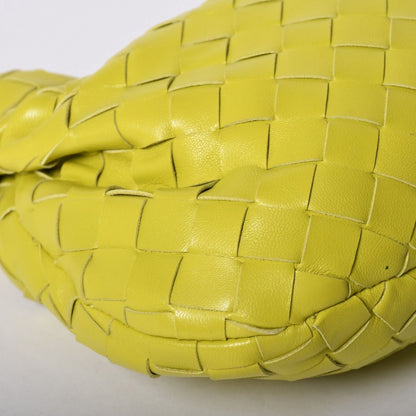 Bottega Veneta Mini Jodie Handbag Intrecciato Lime Green — view 7
