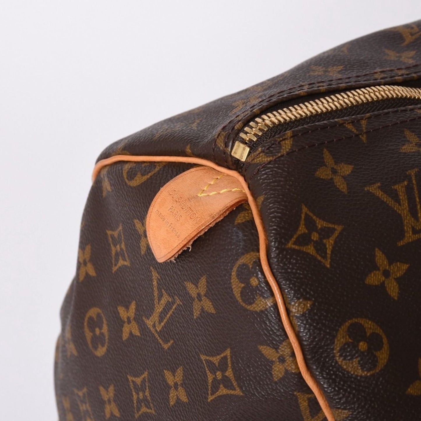 Louis Vuitton Keepall 50 Boston Bag Monogram Leather Gold — view 6