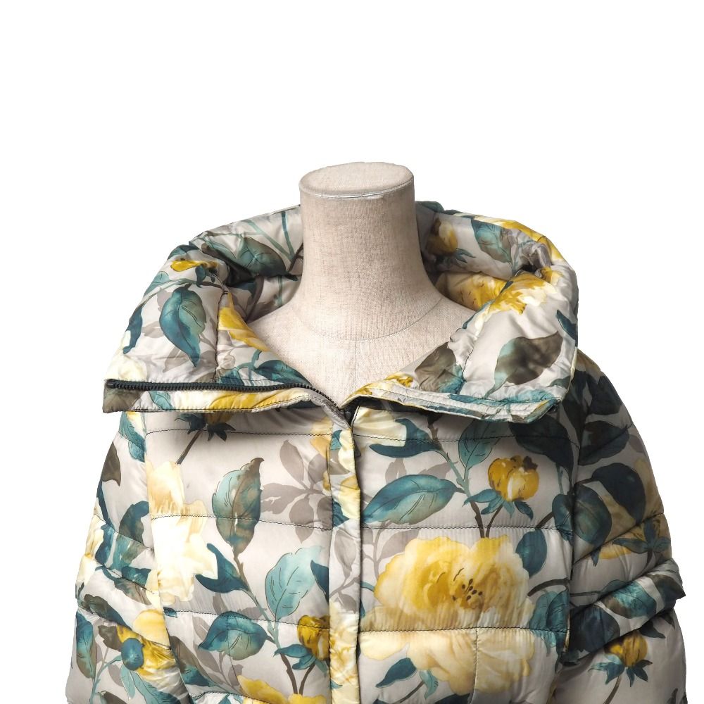 Max Mara Weekend Down Jacket 38 2-Way Floral Pattern — view 4