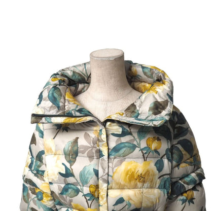Max Mara Weekend Down Jacket 38 2-Way Floral Pattern — view 4