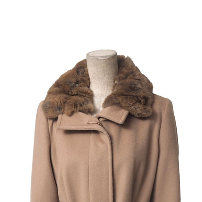 Max Mara Weekend Coat 42 Alpaca Belted Long — view 3
