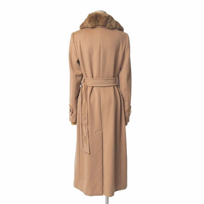 Max Mara Weekend Coat 42 Alpaca Belted Long — view 2
