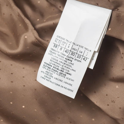 Max Mara Weekend Coat 42 Alpaca Belted Long — view 7