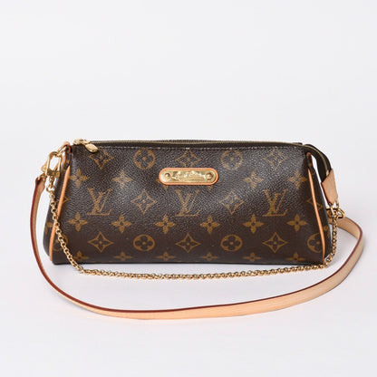 Louis Vuitton Pochette Monogram Brown Gold
