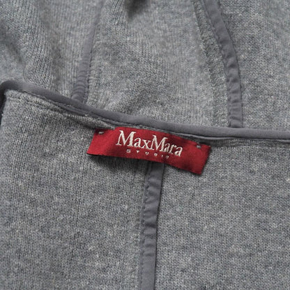 Max Mara Studio Coat M Knit Hooded Drop — view 8