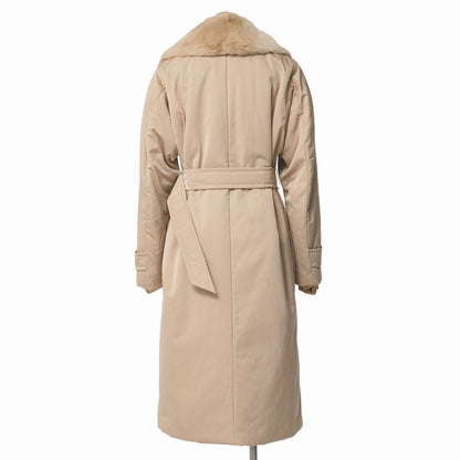 Max Mara Coat 42 Belted White — view 3
