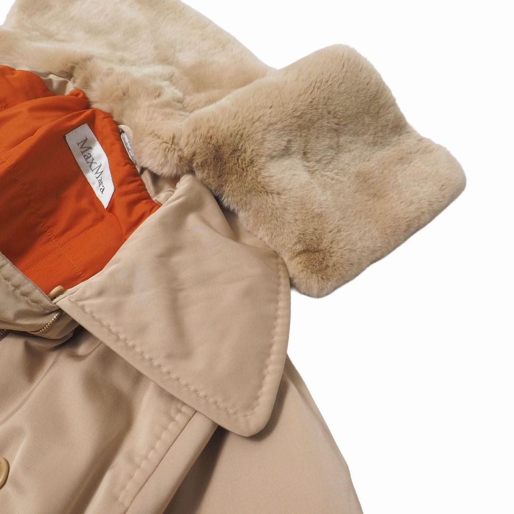 Max Mara Coat 42 Belted White — view 8