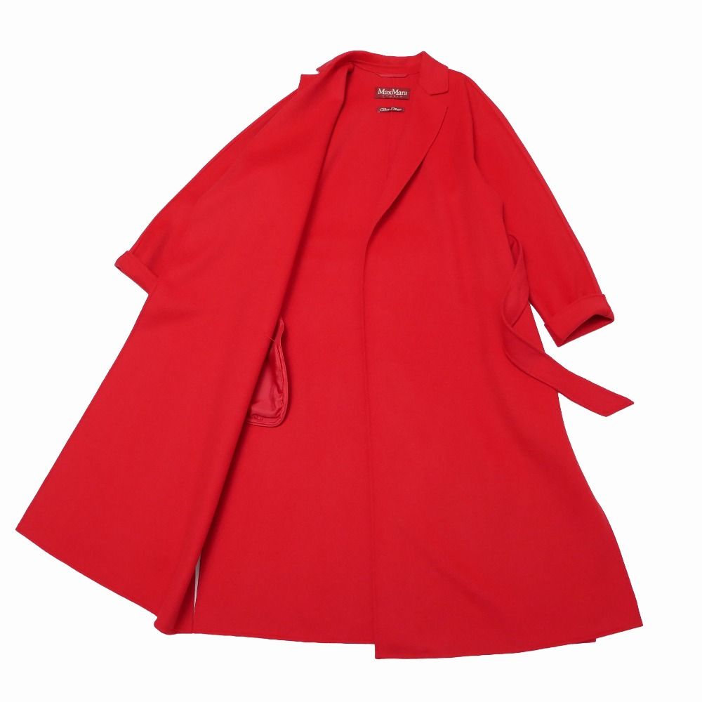 Max Mara Studio Coat 38 Cucito Mano Double Face Belted — view 3