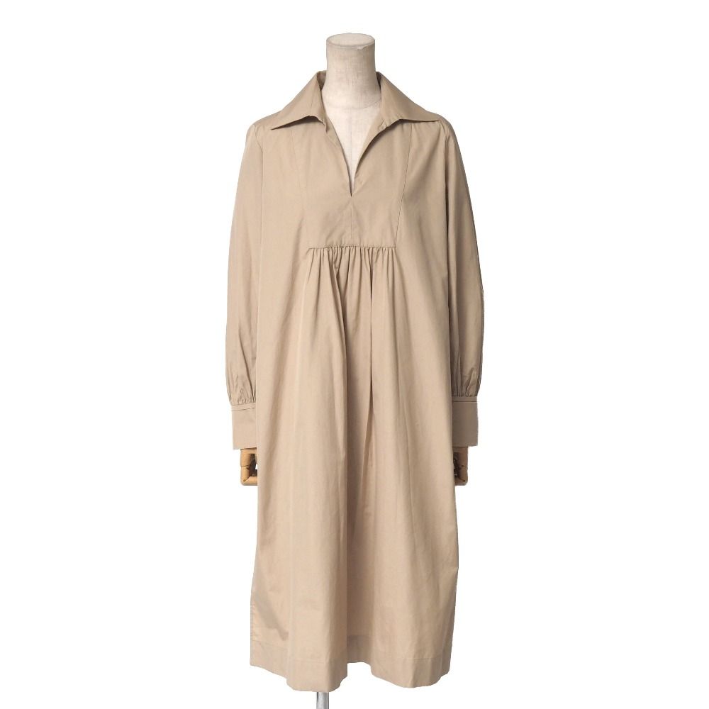 Max Mara Dress 34 Skipper Gathered Flare