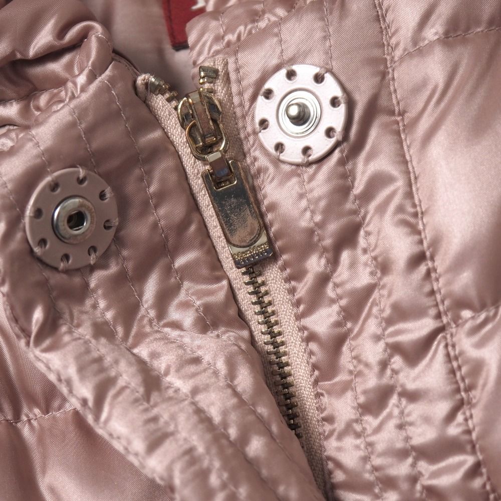 Max Mara Studio Coat 42 Down Zip Up Belted Long — view 6