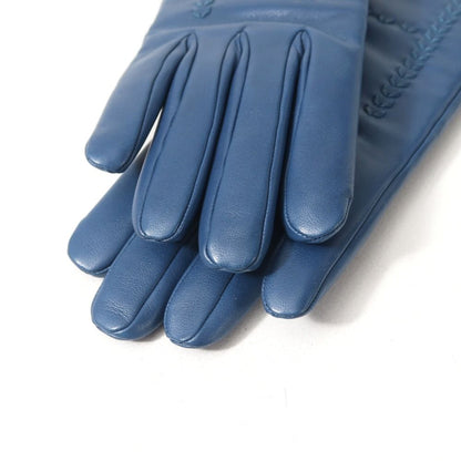 Hermes Gloves 7 Logo Lambskin All Cashmere — view 2