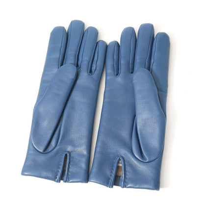 Hermes Gloves 7 Logo Lambskin All Cashmere — view 4