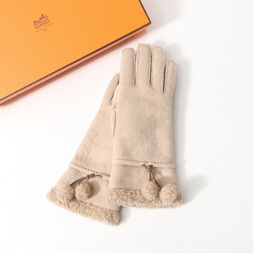 Hermes Gloves 6.5 Lambskin — view 2