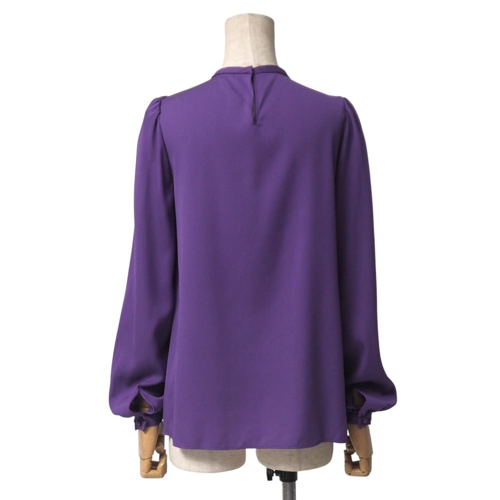 Dolce & Gabbana Blouse 38 Sequin Bijou Ribbon Long Sleeve Shirt — view 2