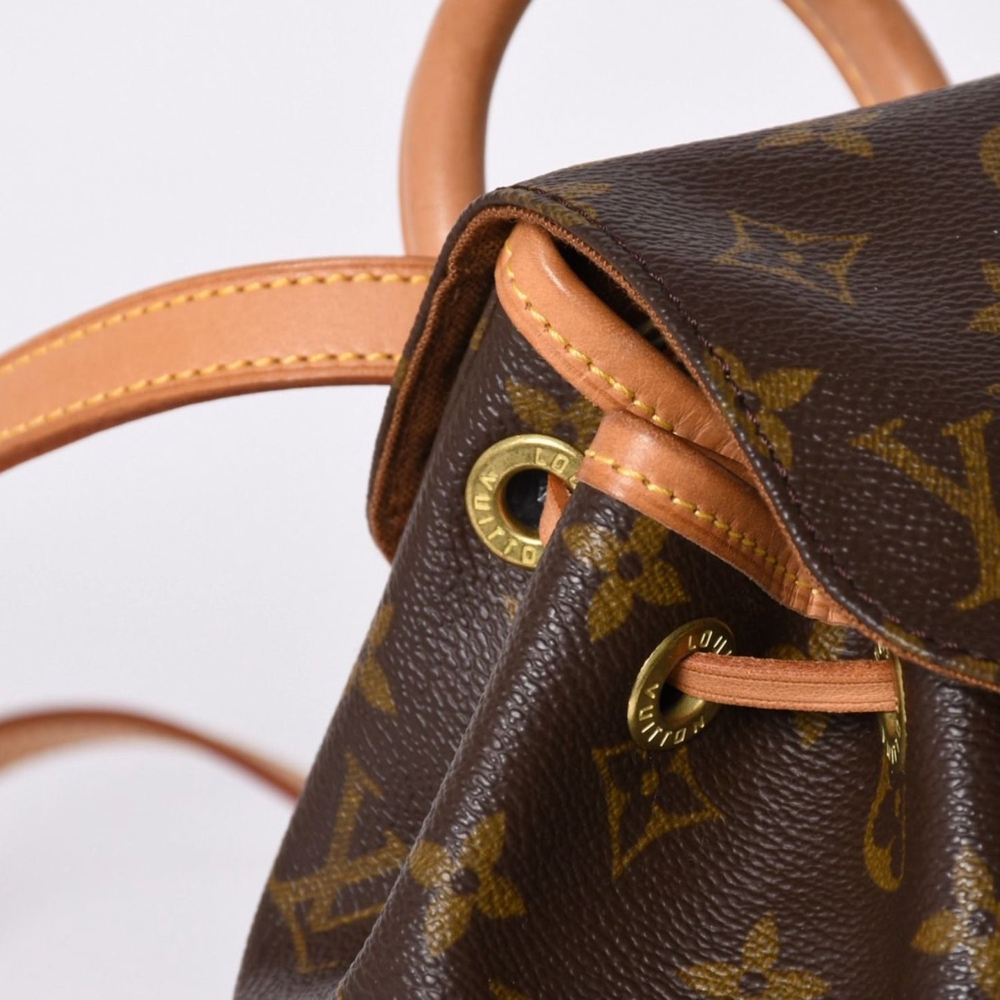 Louis Vuitton Mini Montsouris Backpack Monogram Brown — view 5