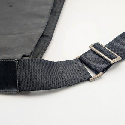 Prada Nylon Shoulder Bag Crossbody Black Triangle Logo — view 6
