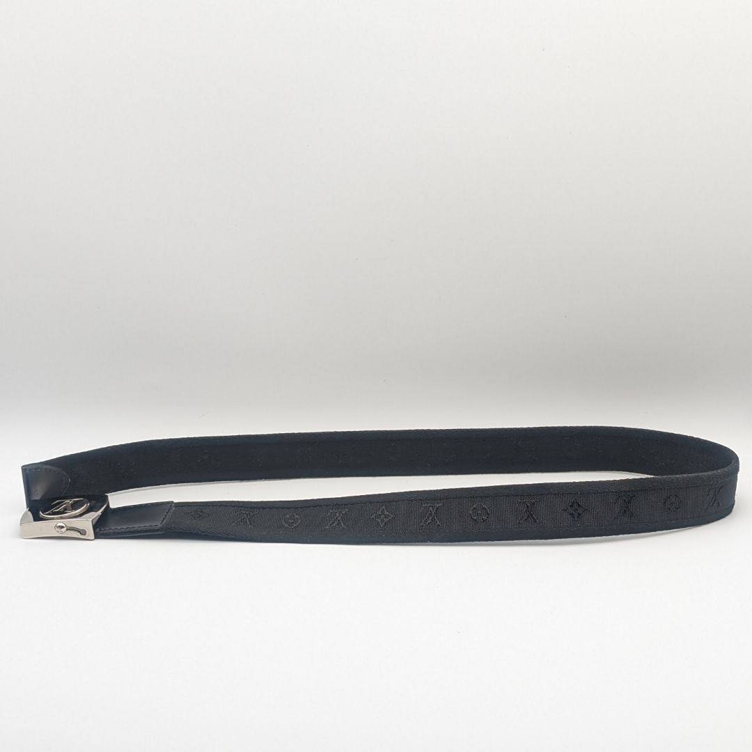 Louis Vuitton Ceinture Fortune Monogram Cotton Belt — view 9