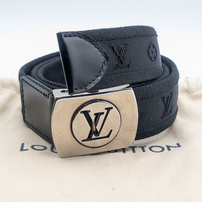 Louis Vuitton Ceinture Fortune Monogram Cotton Belt