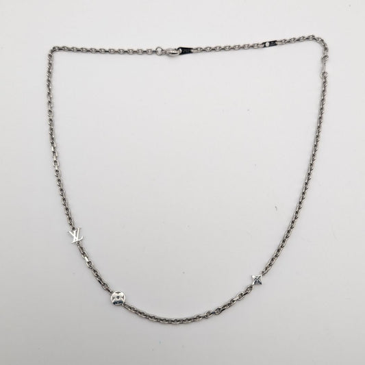 Louis Vuitton Chain VL Yours Necklace Silver