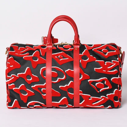 Louis Vuitton Keepall Bandouliere 45 Boston Bag UF Monogram Tufted — view 2