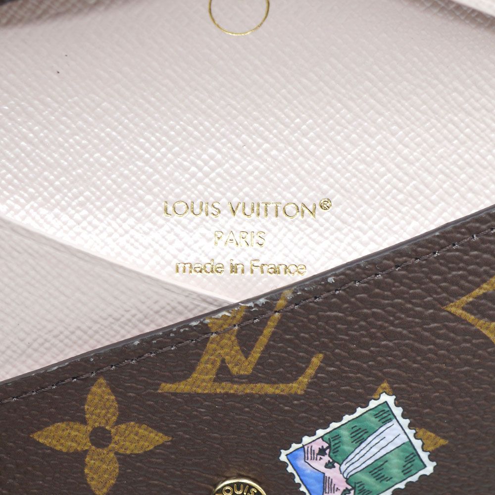 Louis Vuitton Card Case Vivienne Holder Slim Monogram Gold — view 7