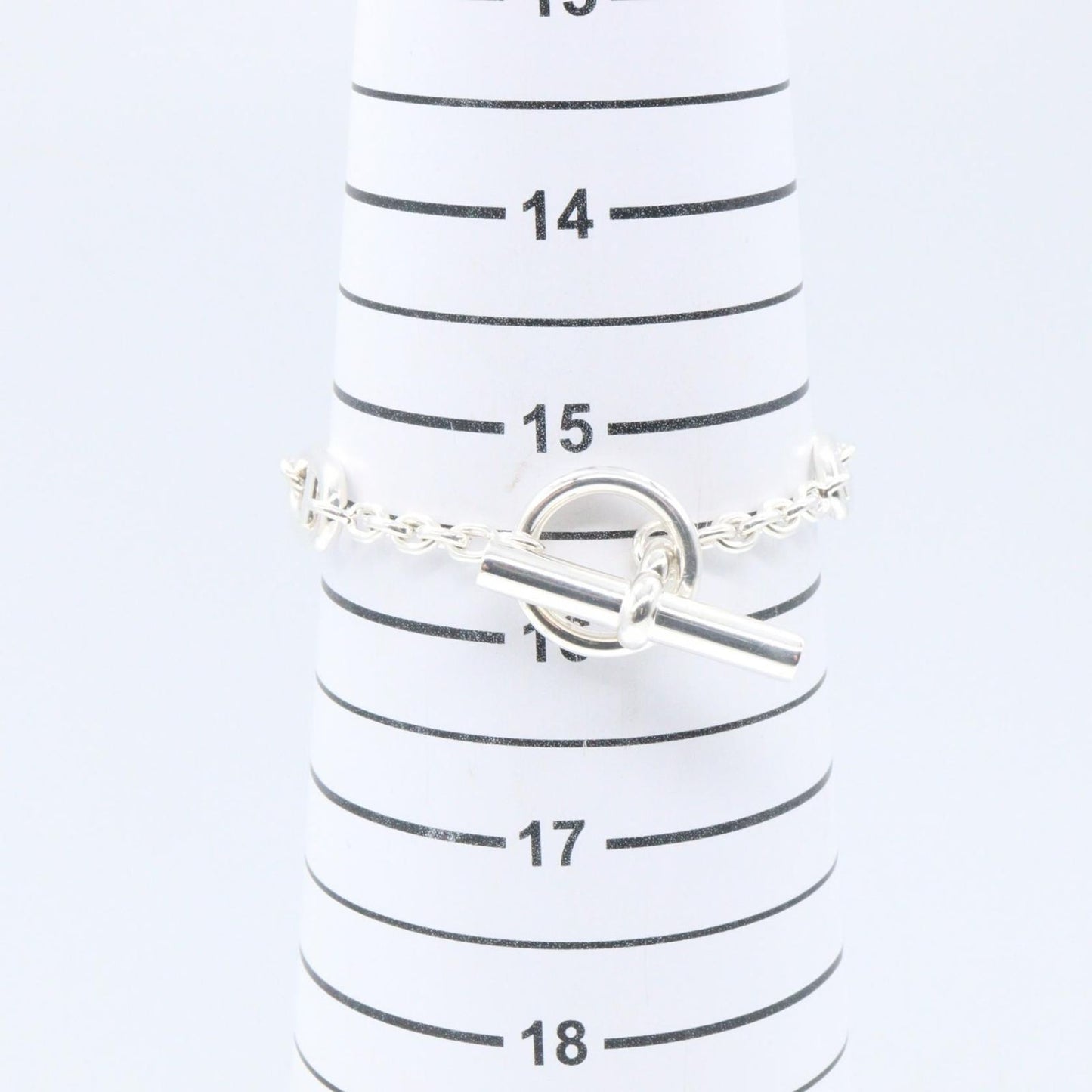 Hermes Bracelet Chaine D'ancre Farandole 15.5 cm 925 Sterling Silver — view 6