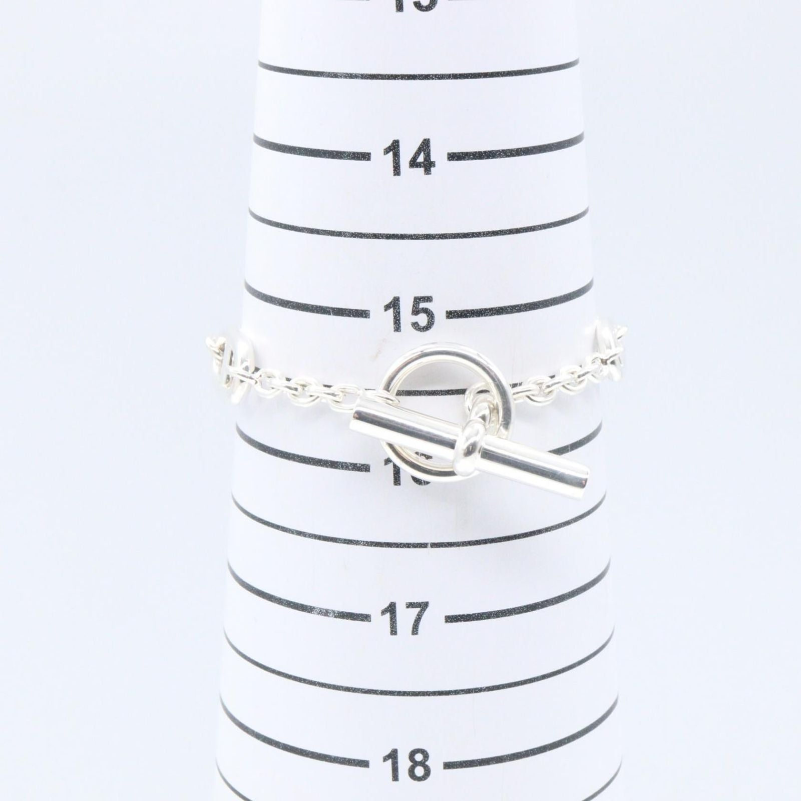Hermes Bracelet Chaine D'ancre Farandole 15.5 cm 925 Sterling Silver — view 6
