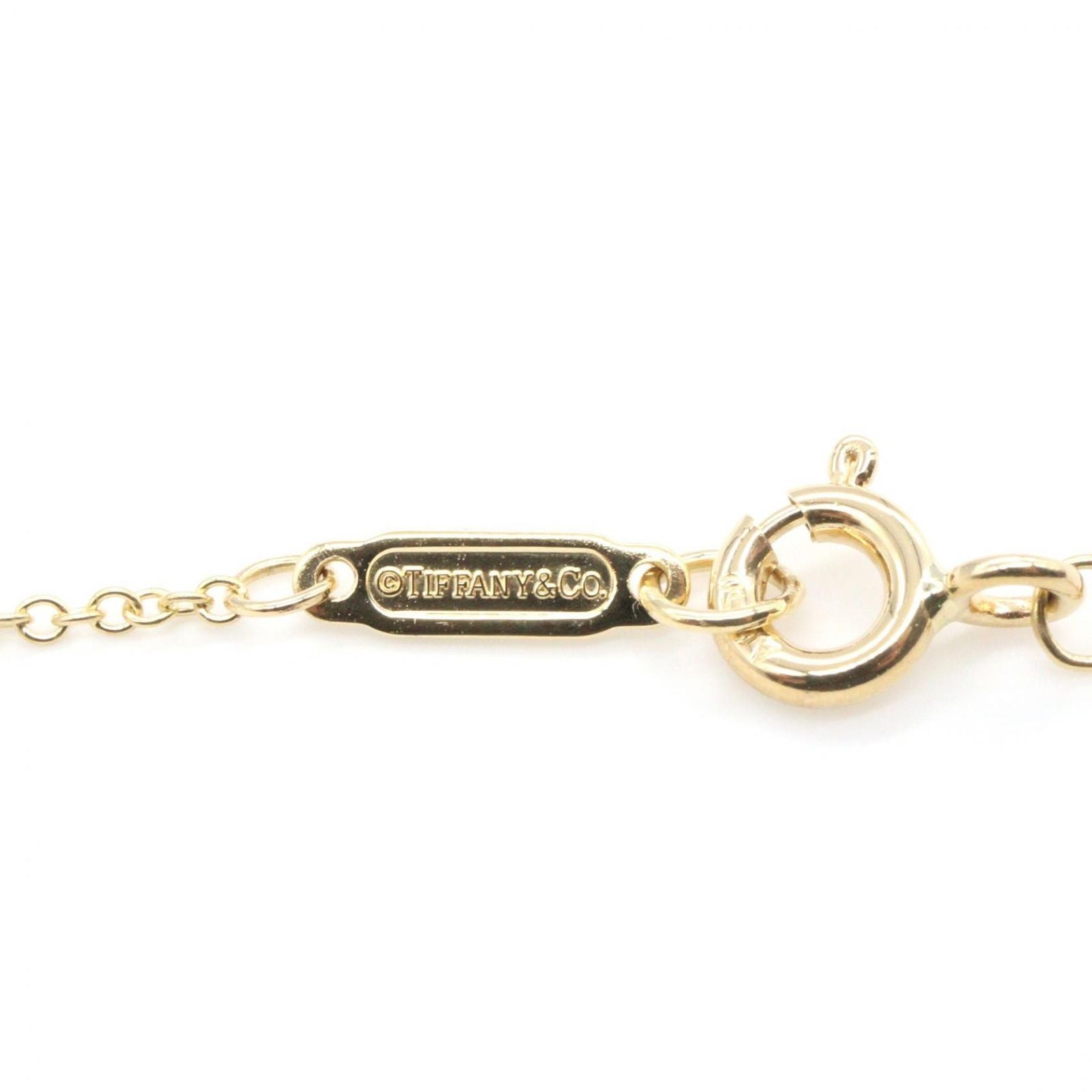Tiffany & Co Necklace T Smile Small Diamond 40.5 cm 18k — view 3
