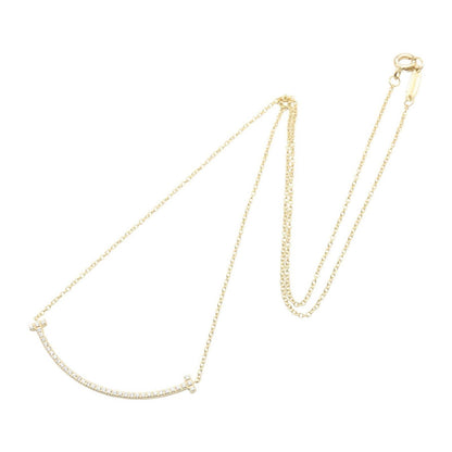Tiffany & Co Necklace T Smile Small Diamond 40.5 cm 18k — view 2