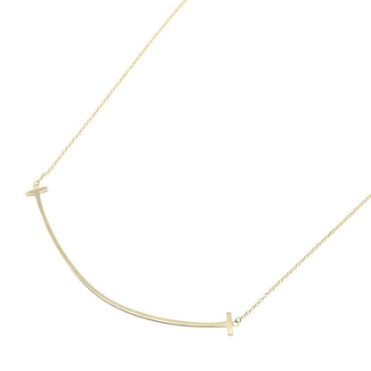 Tiffany & Co Necklace T Smile Large 40.5 45.5 cm 18k