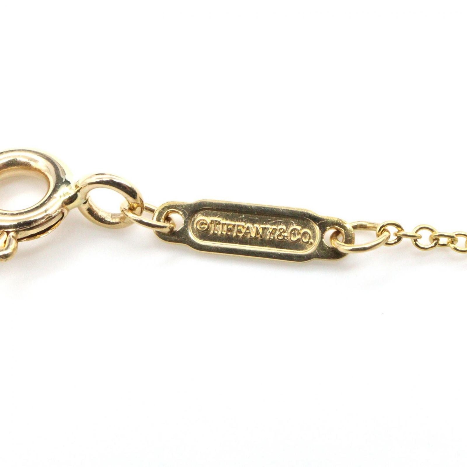 Tiffany & Co Necklace T Smile Large 40.5 45.5 cm 18k — view 3