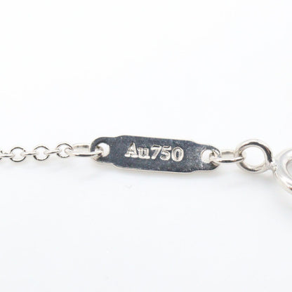 Tiffany & Co Necklace T Smile Large 40.5 45.5 cm 18k White Gold — view 4