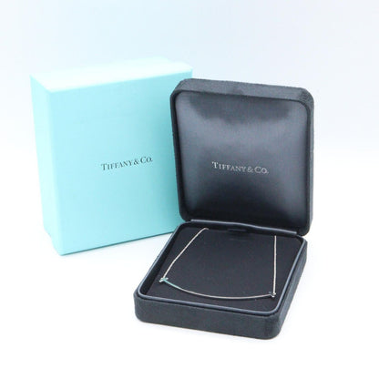 Tiffany & Co Necklace T Smile Large 40.5 45.5 cm 18k White Gold — view 5