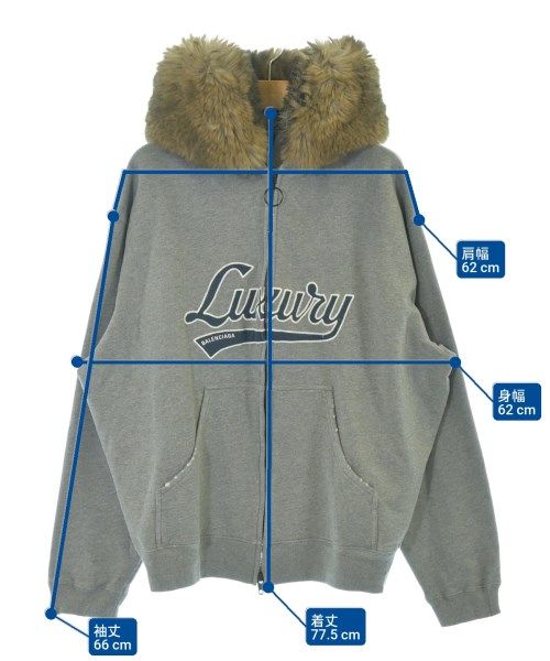 Balenciaga Hoodie Gray — view 6