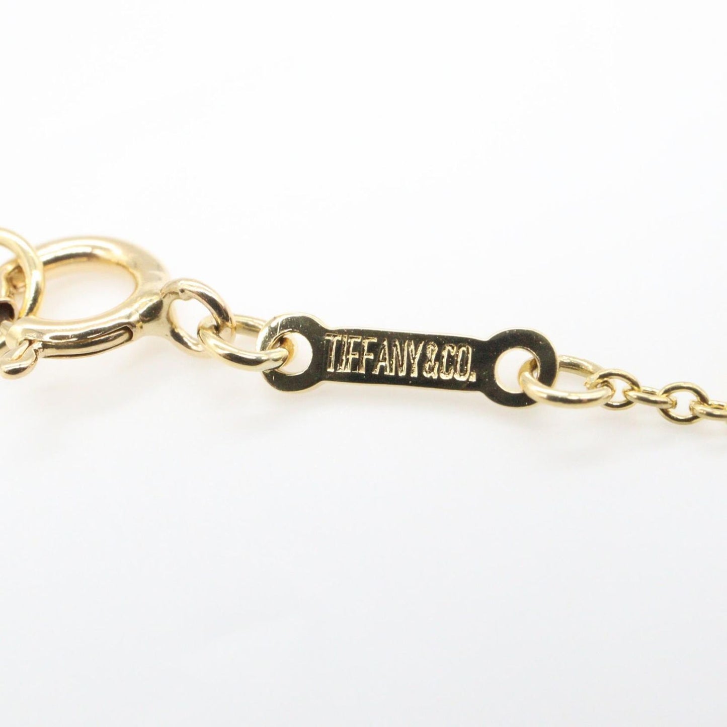 Tiffany & Co Necklace Open Heart Small 40.5 cm 18k — view 3
