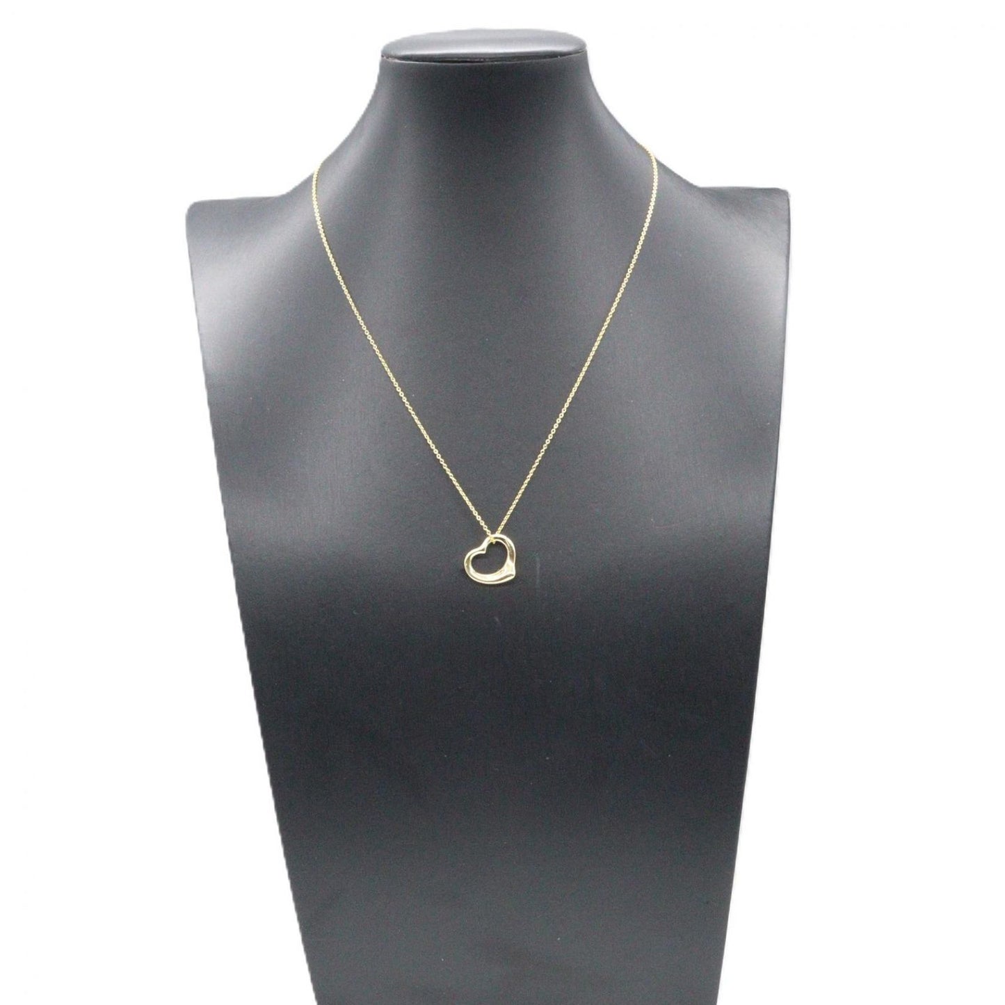 Tiffany & Co Necklace Open Heart Small 40.5 cm 18k — view 6