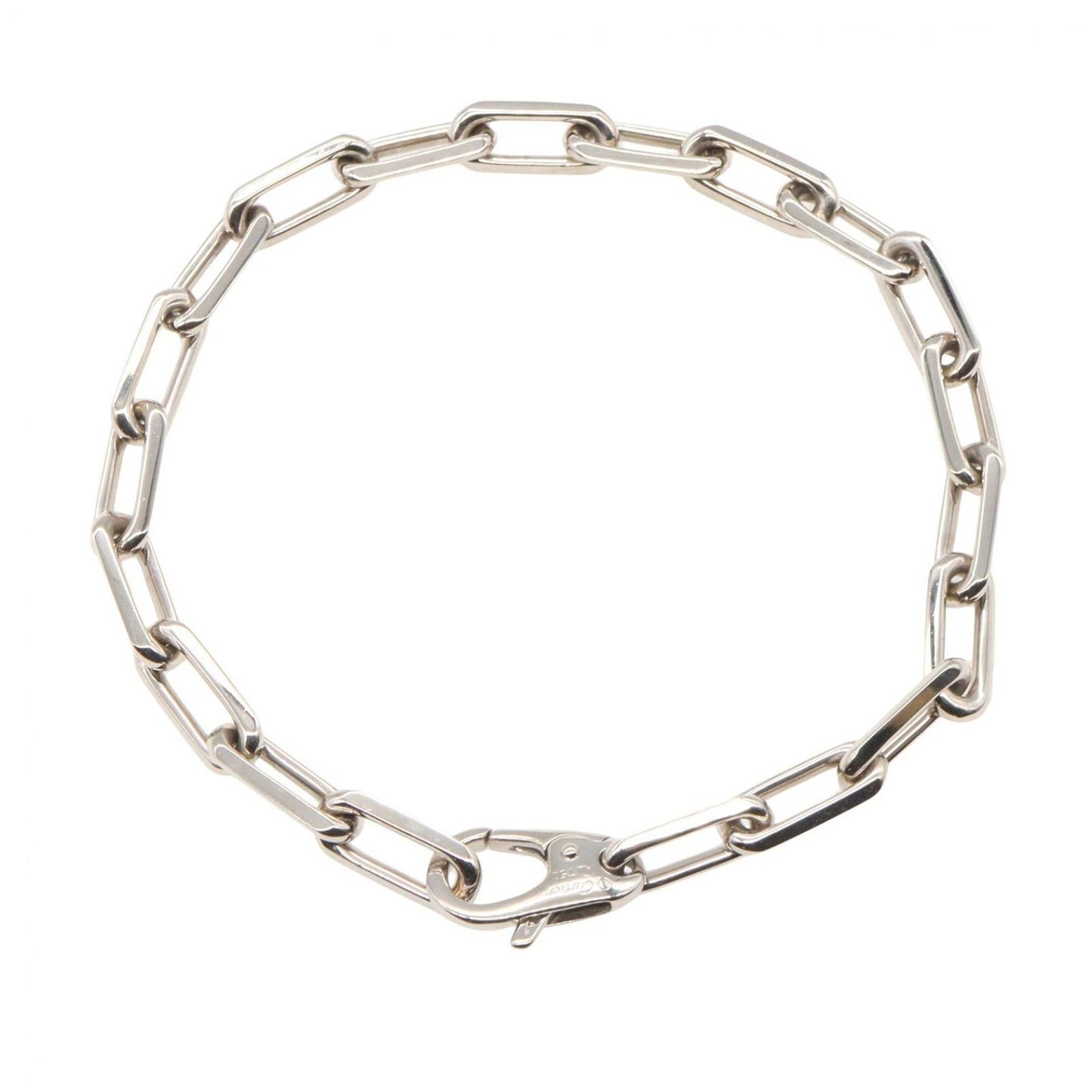 Cartier Bracelet Santos de Cartier 18 cm 18k White Gold — view 2