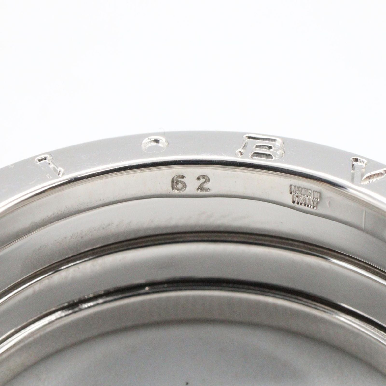 Bvlgari Ring B-zero One Band 18k White Gold — view 5