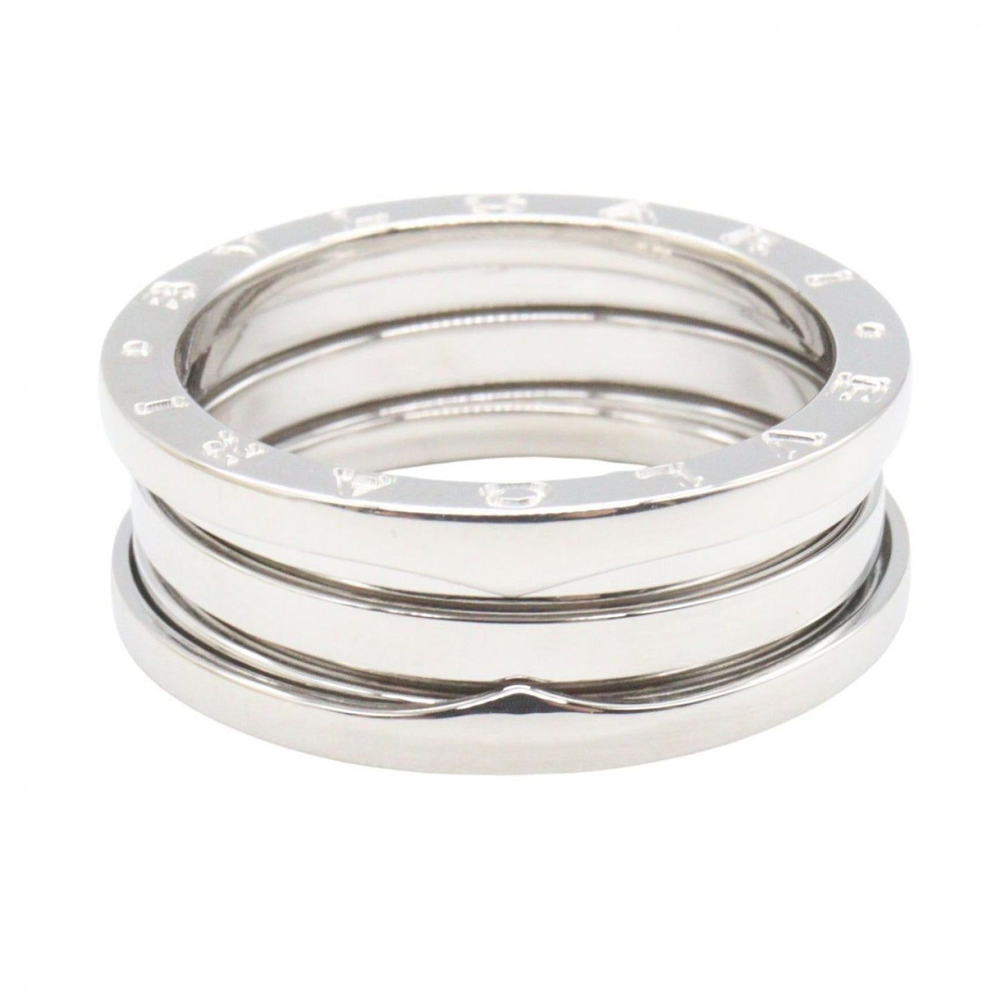 Bvlgari Ring B-zero One Band 18k White Gold