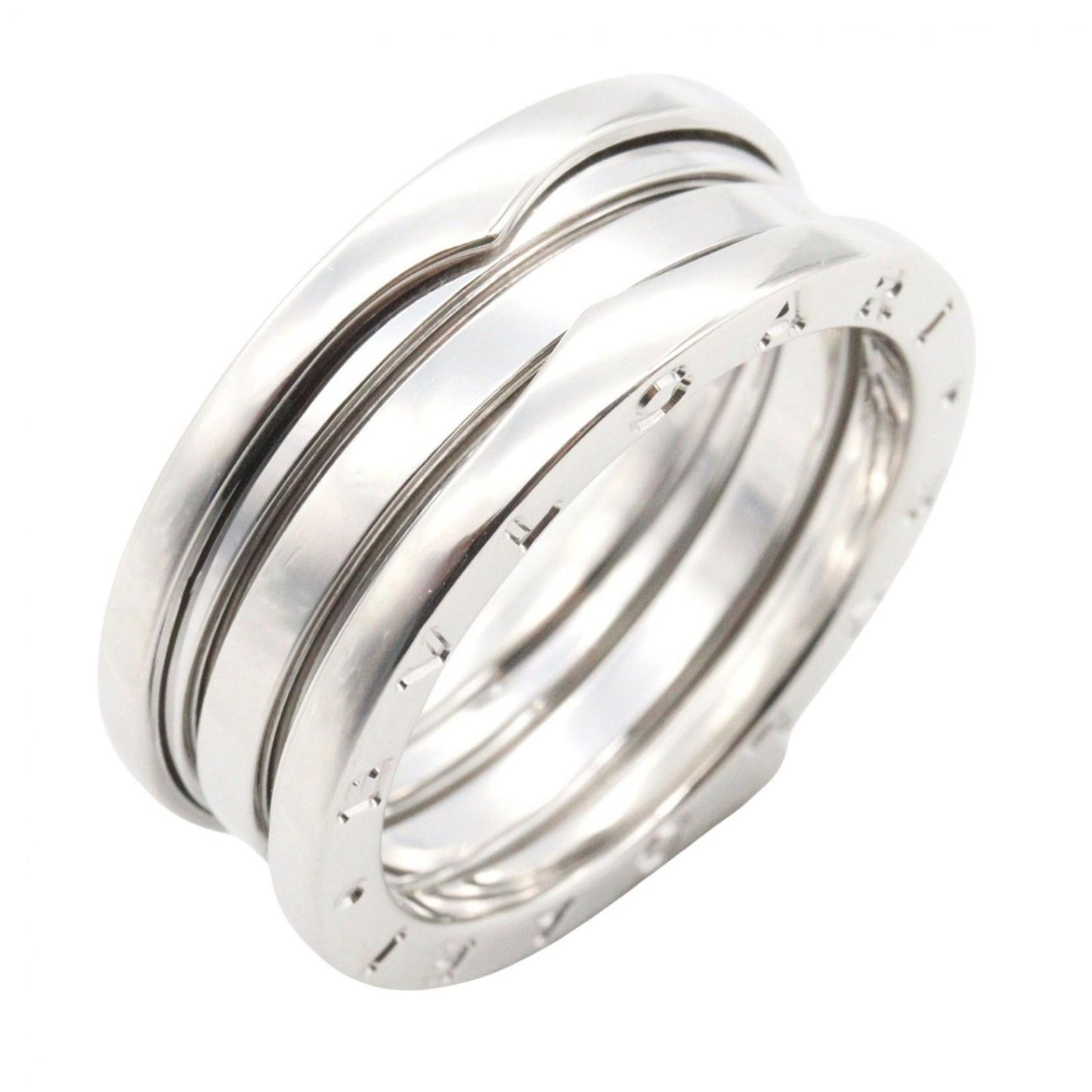 Bvlgari Ring B-zero One Band 18k White Gold