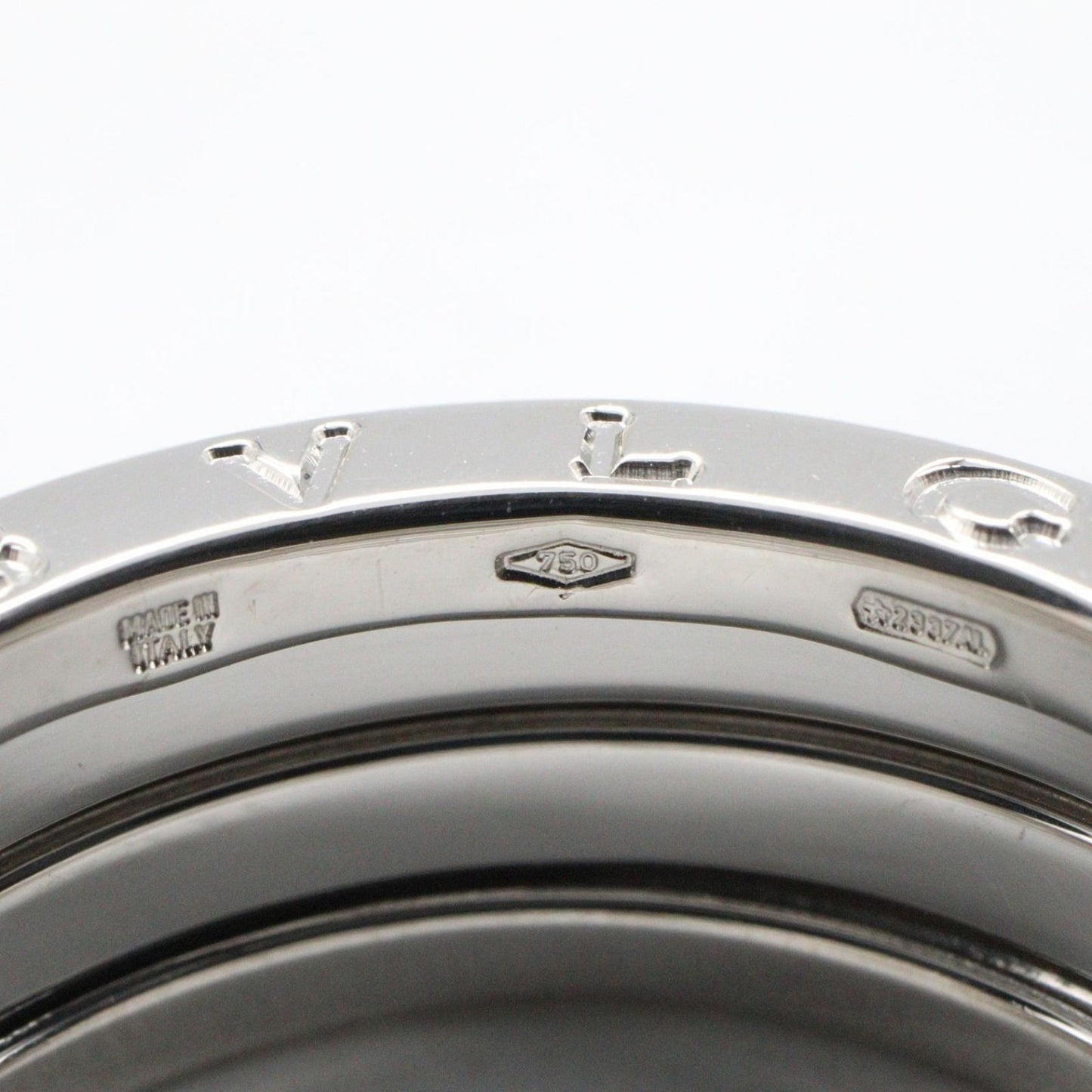 Bvlgari Ring B-zero One Band 18k White Gold — view 6
