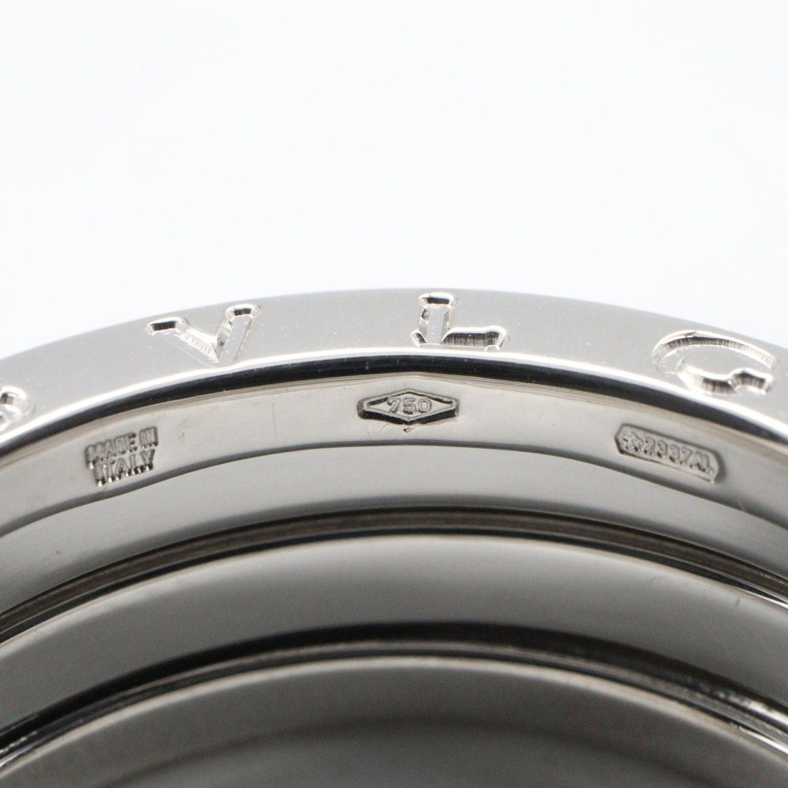 Bvlgari Ring B-zero One Band 18k White Gold — view 6