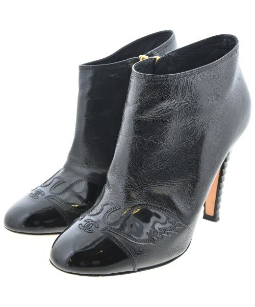Chanel Boots Black