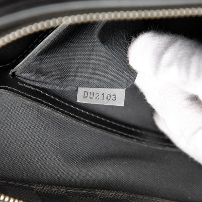 Louis Vuitton Damier Graphite Tadao PM 2-Way Shoulder Bag Black Leather — view 6