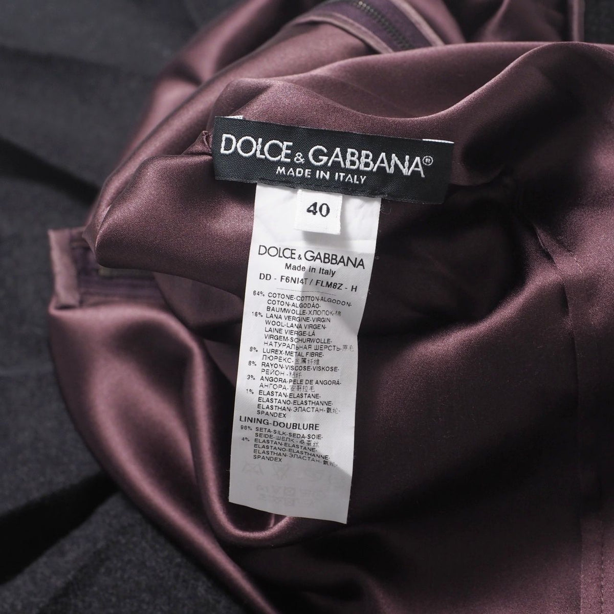 Dolce & Gabbana Dress 40 Lace Pleats Sleeveless — view 6