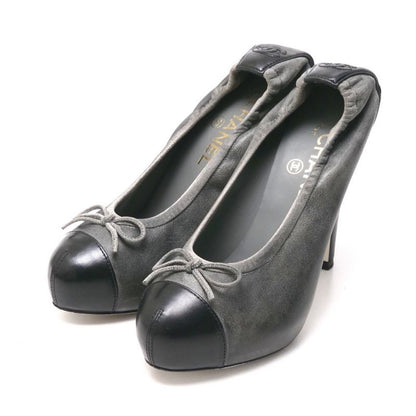 Chanel Pumps CC Logo Heels Ballet Shoes