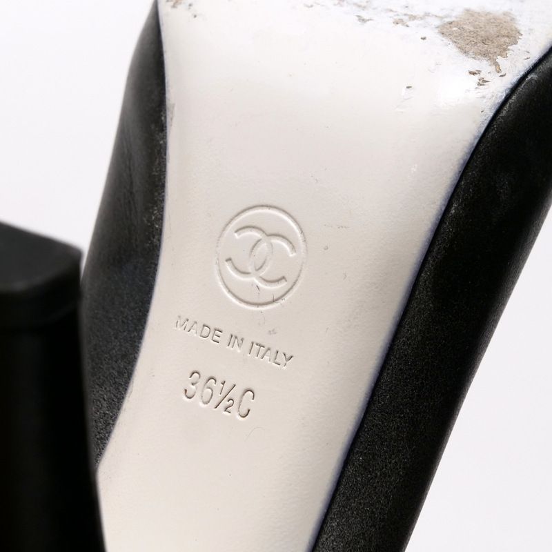 Chanel Pumps CC Logo Heels Ballet Shoes — view 8