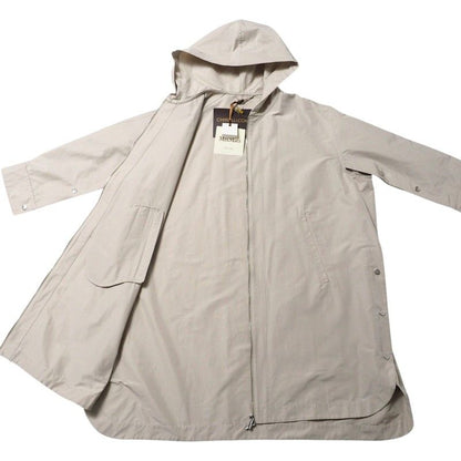 Max Mara Aparka Coat 36 the Cube Long with Hood Cotton Beige — view 5