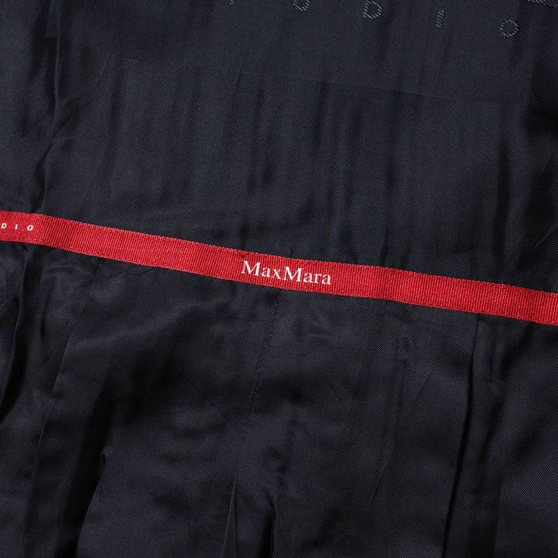 Max Mara Studio Coat 40 Tuck Flare — view 7
